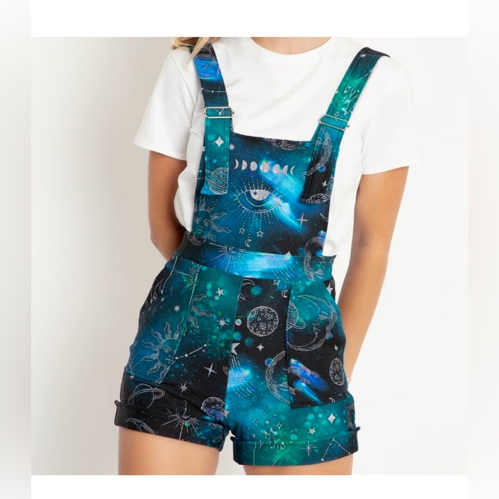 Blackmilk celestial overalls